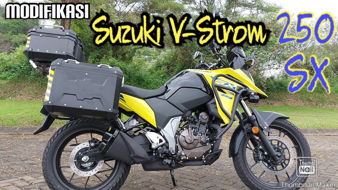 Modifikasi Suzuki V-Strom 250 SX