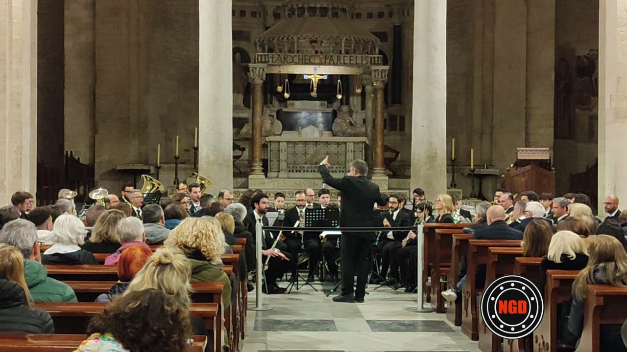Marcia Funebre Il Pianto dell'orfano Banda di Palese 1/4/25 Bari Concerto Della Passione