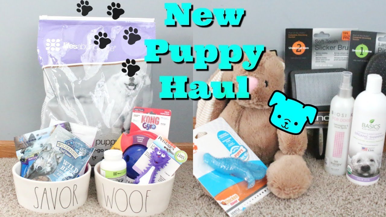 New Puppy Haul | Puppy Haul