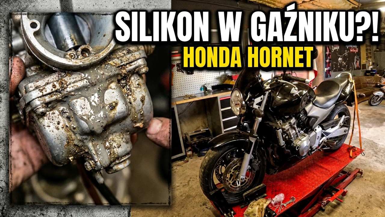 Honda CB600F hornet synchronizacja gaźników i małe problemy...