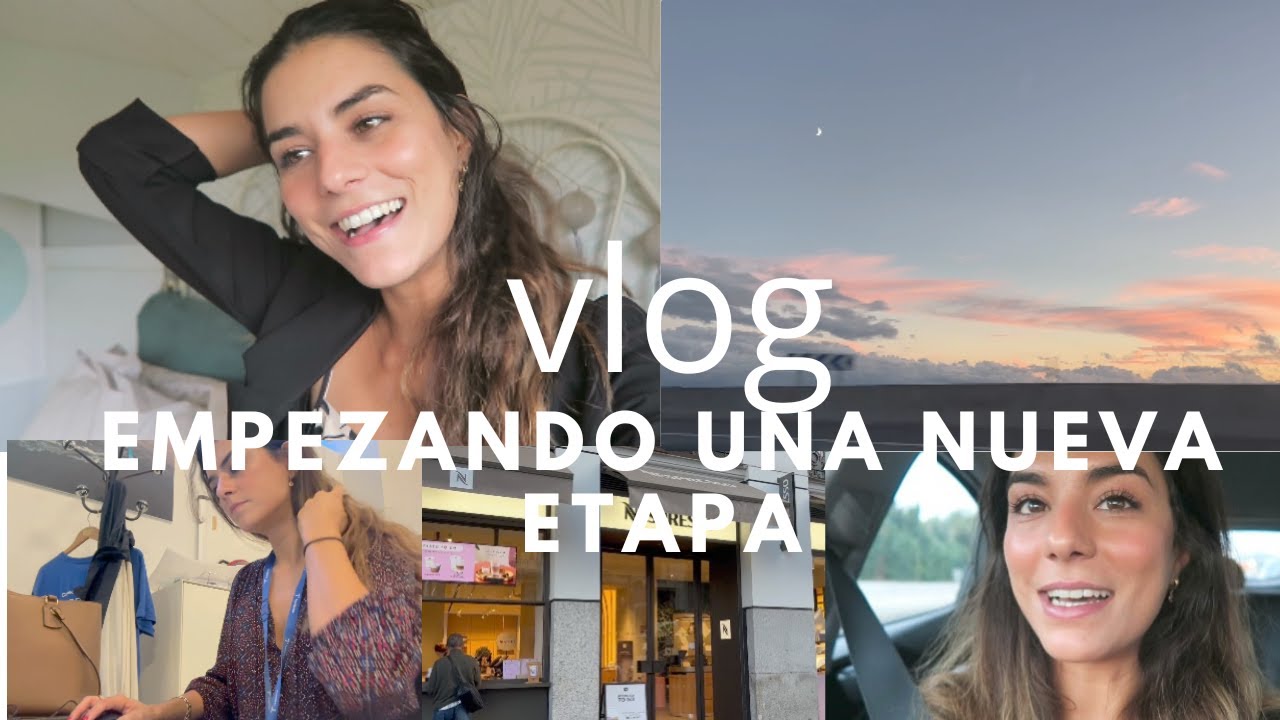 VLOG - primeros días en mi nuevo trabajo, adaptándome a la nueva rutina y nos vamos de viaje!! 💫🧚‍♀️
