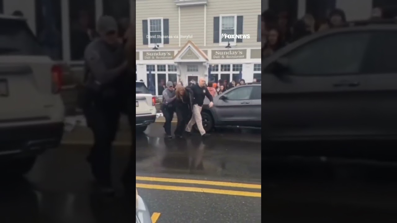 Multiple teens arrested as student anti-ICE walkout ERUPTS into chaos #foxnews #news #shorts