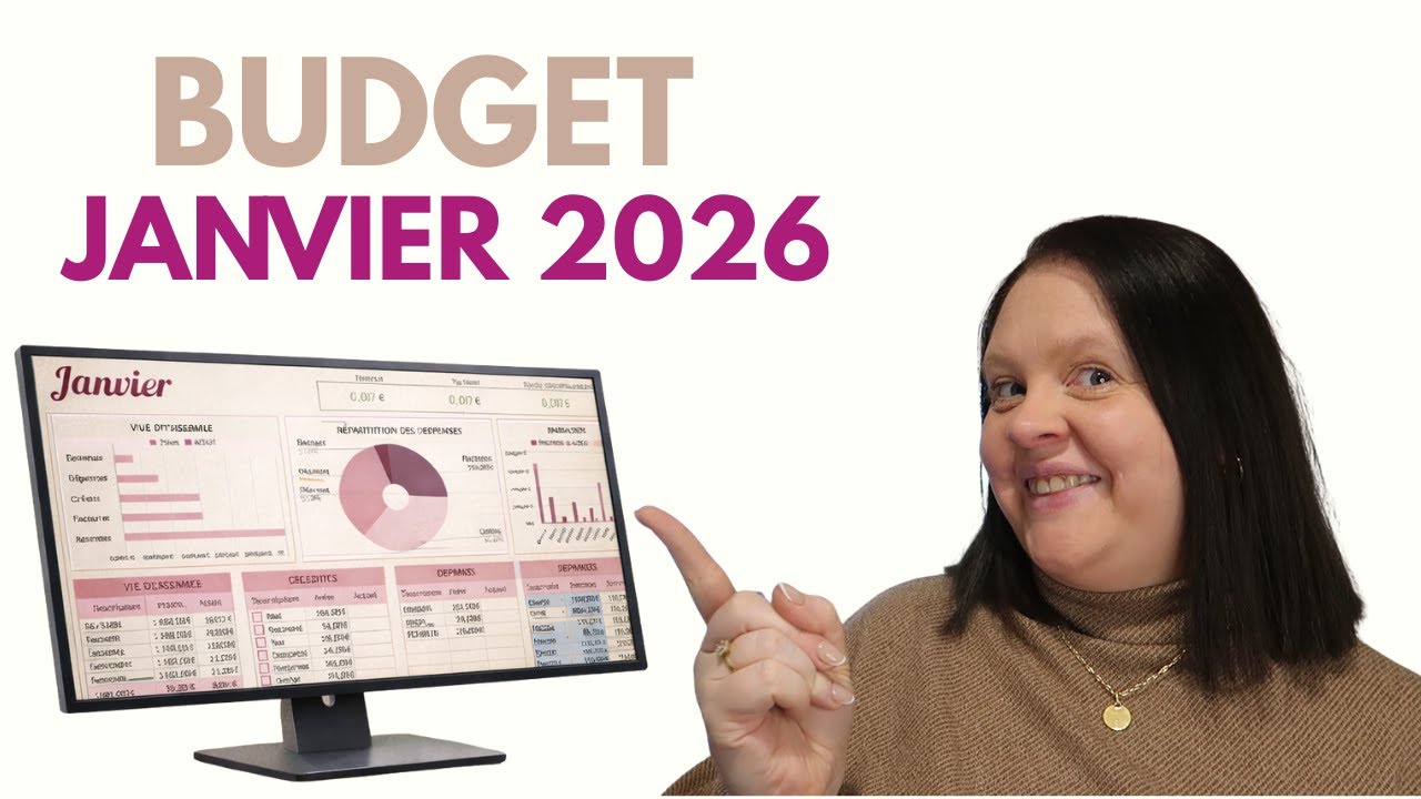 Budget de janvier 2026 : j’organise TOUT avec mon tableur 📊