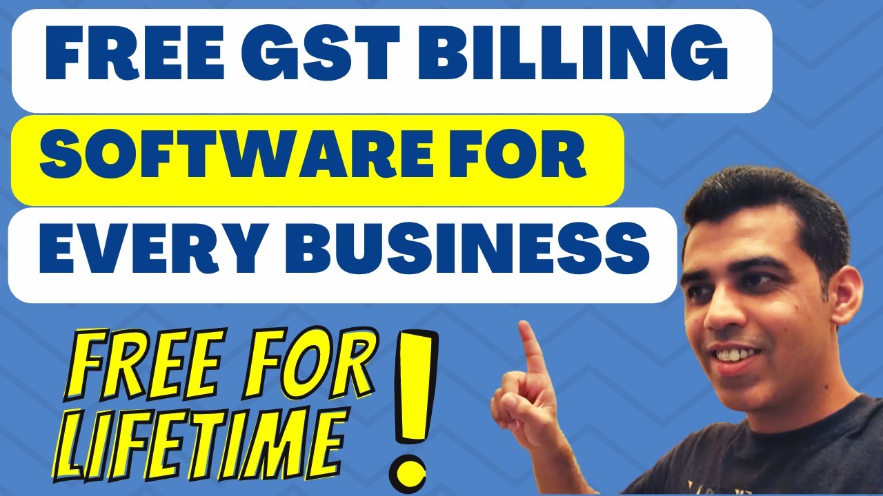 LIFETIME FREE GST BILLING SOFTWARE FOR EVERY BUSINESS | ONLINE GST BILLING SOFTWARE