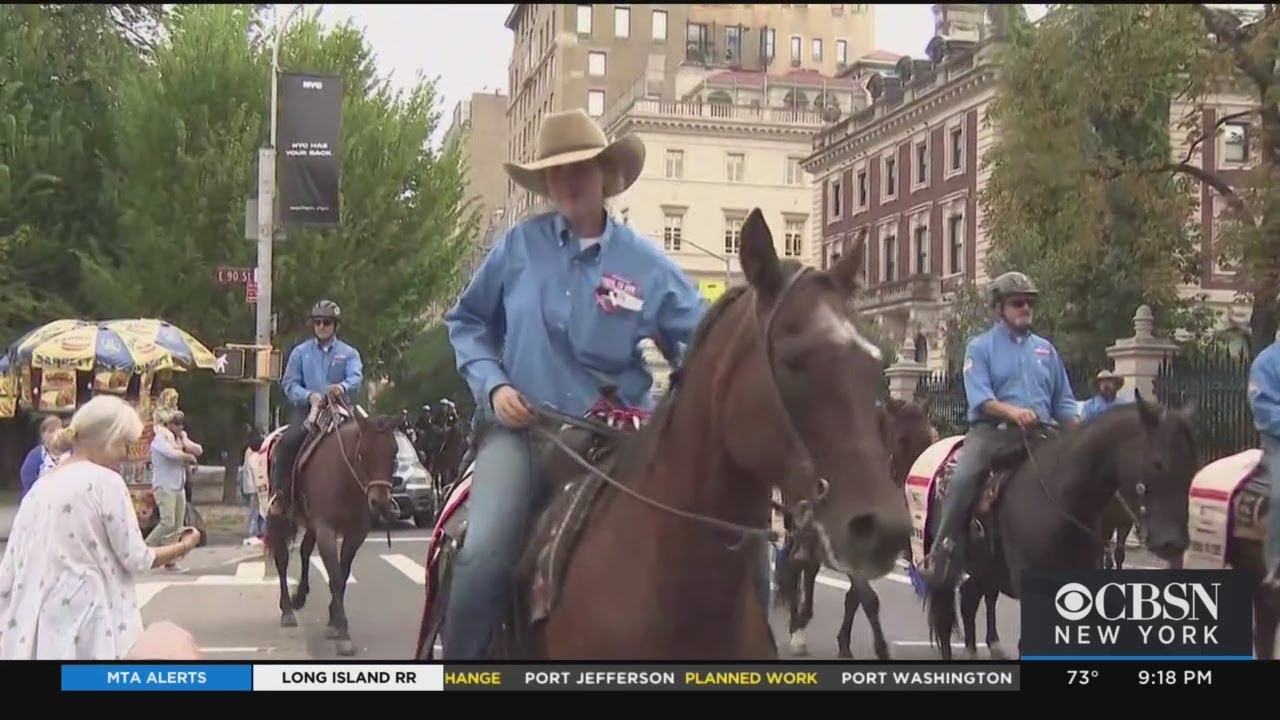 Veterans Outreach Event On Horseback Held In NYC