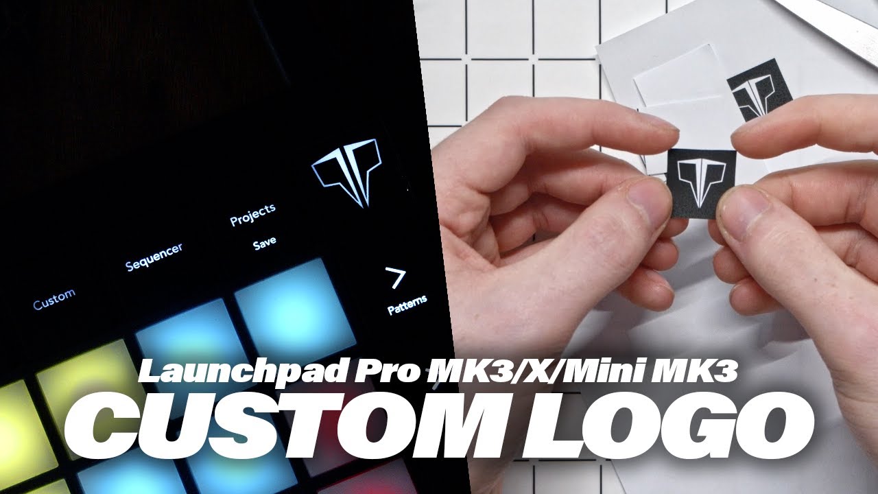 Make a custom logo for Launchpad Pro MK3/X/Mini MK3