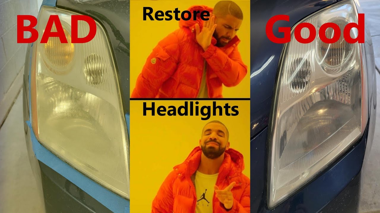 Restore Headlight on Nissan Sentra