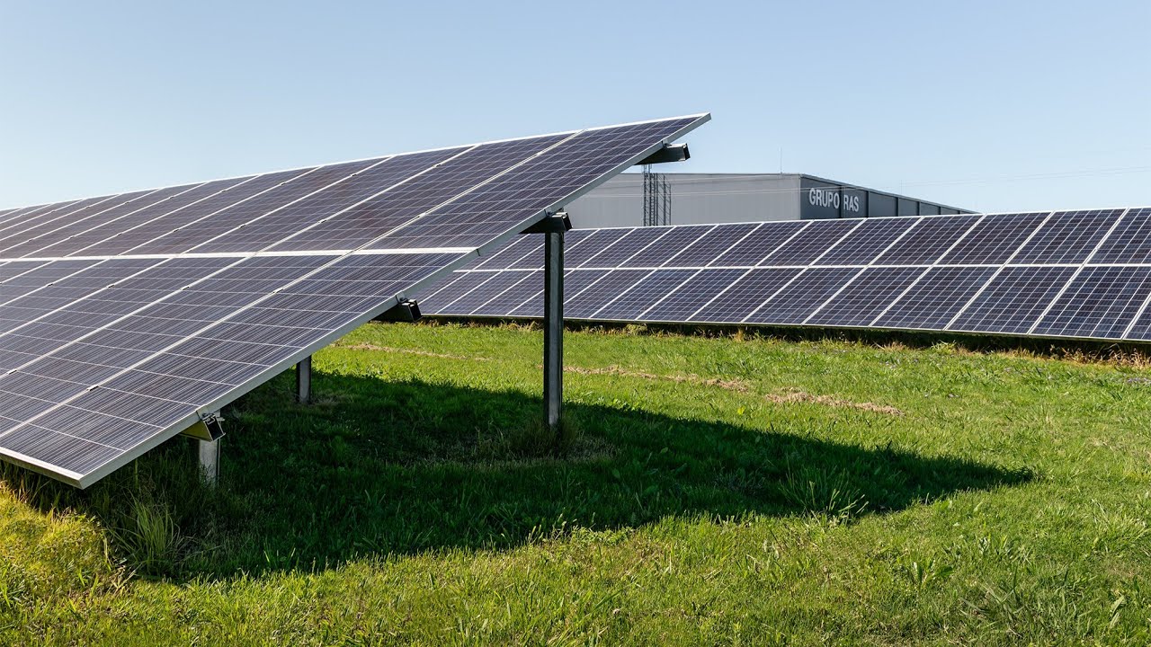 Parque fotovoltaico en Ruta 5. Canelones