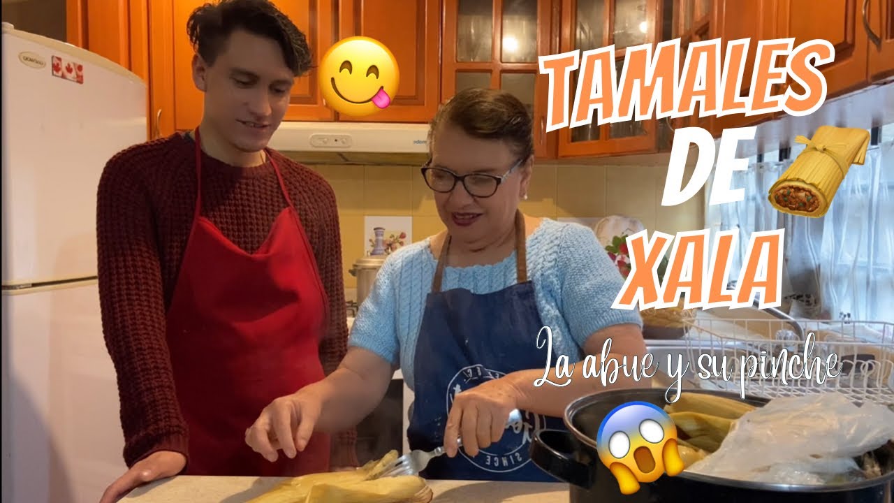TAMALES DE XALA Y FRIJOLES GÜEROS | Receta Hidalguense