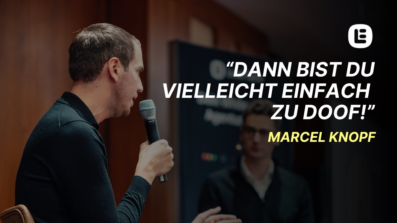 Marcel Knopf: Darauf kommt es im Unternehmertum wirklich an | Interview vom LeadTable Agency Day