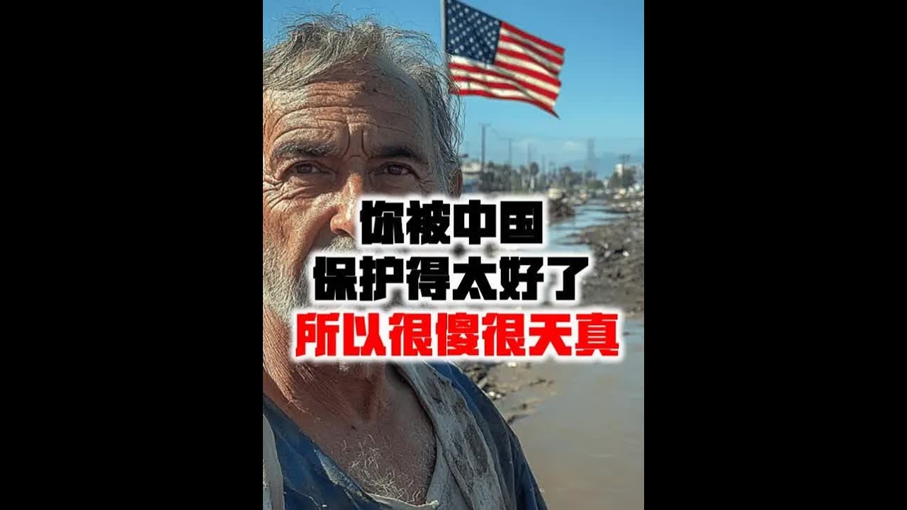 中国人被中国保护得太好了，所以很傻很天真！