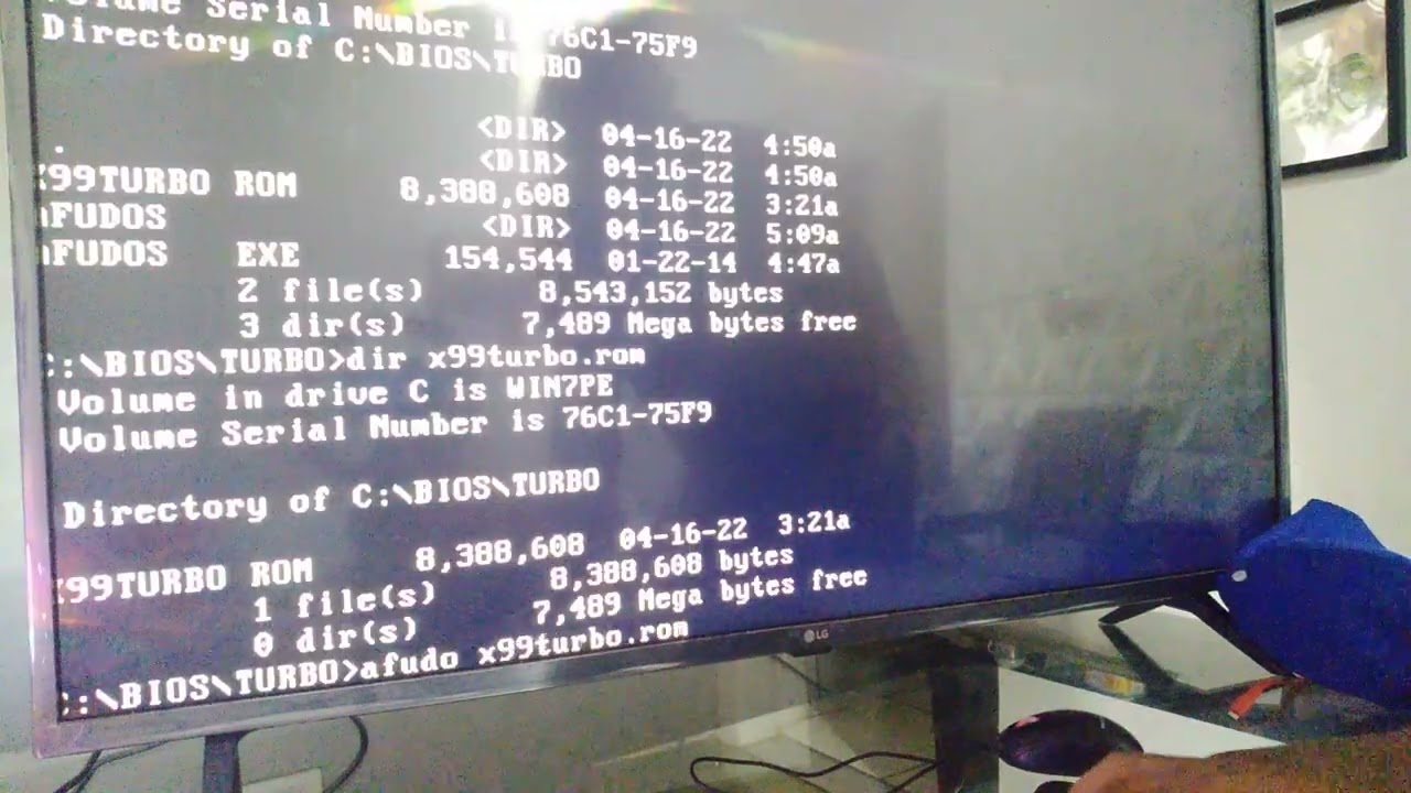 REGRAVANDO A BIOS X99 PARTE 1 - AFUDOS ARQ.ROM /GAN