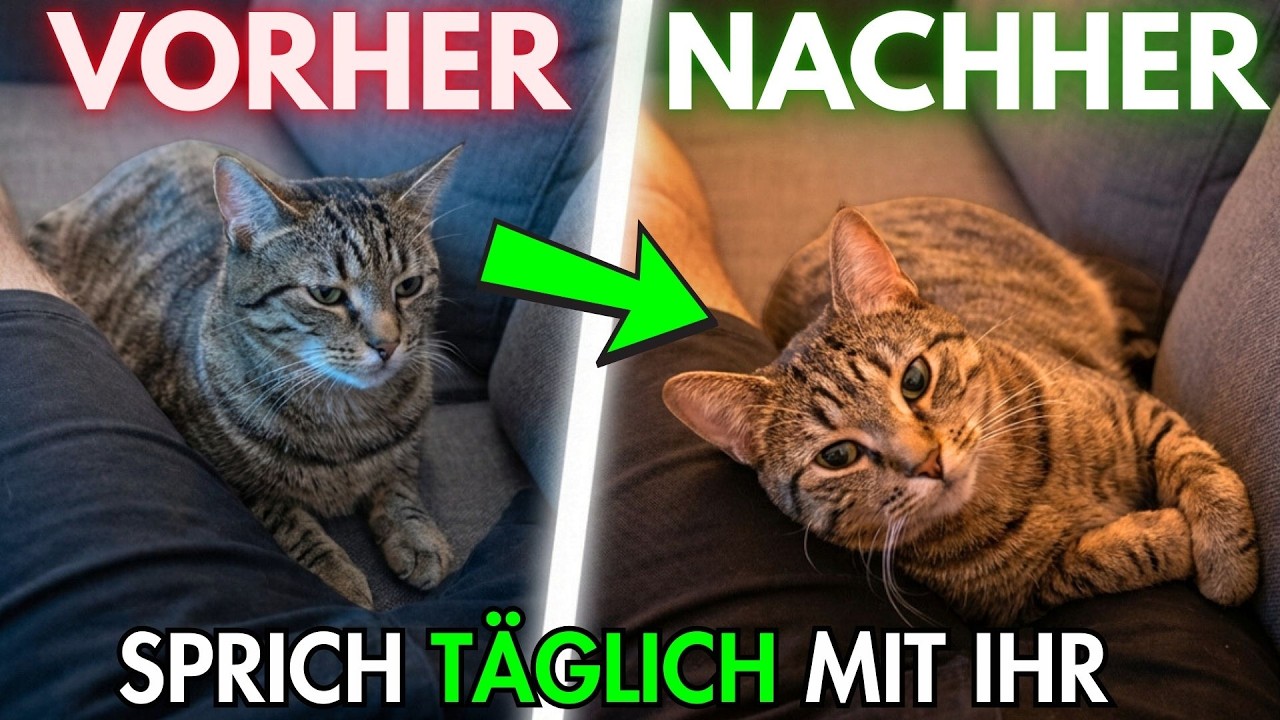 Das passiert, wenn du TÄGLICH mit deiner Katze sprichst