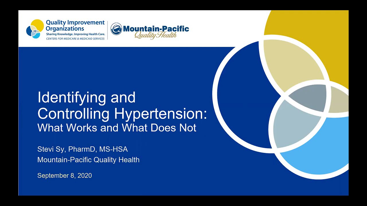 Identifying and Controlling Hypertension: What Works and What Does Not (Peer Sharing)