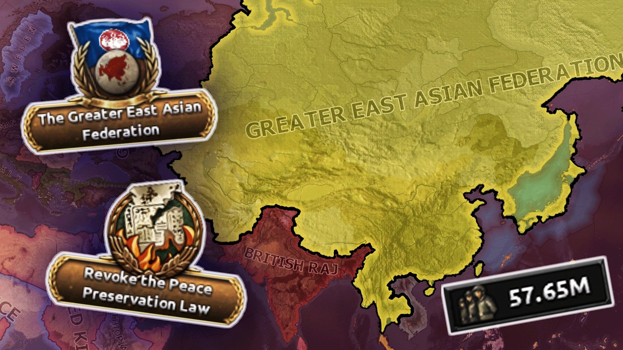 New DLC Formable Lets Japan CORE Half of ASIA!