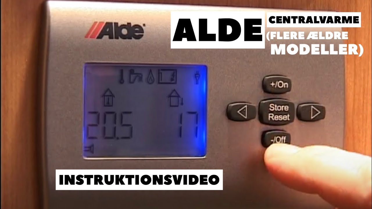 Alde centralvarme  -  flere ældre modeller