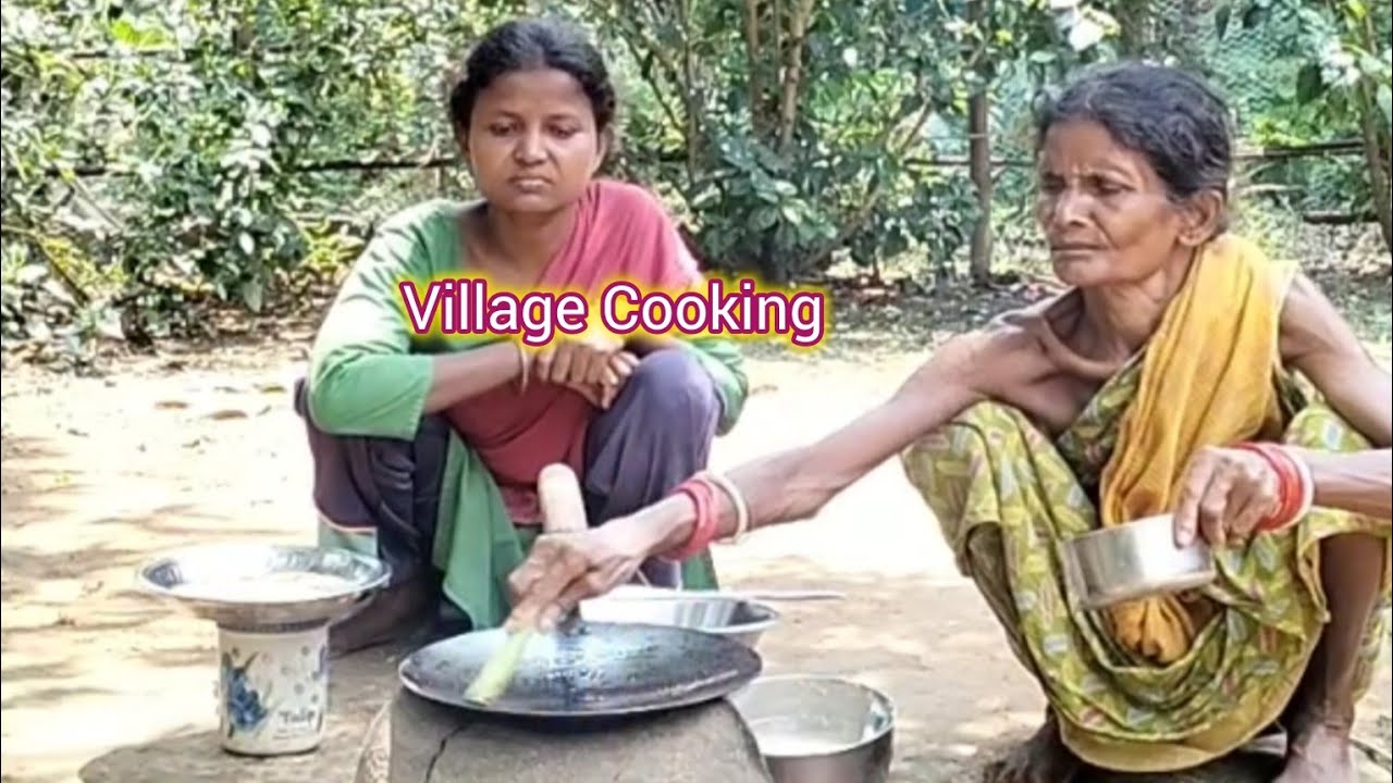 Village Life My Mother Cooking And Eating Food  @tusuzupuvlogs