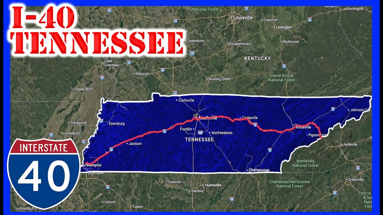 Interstate 40 in Tennessee | What It's Like to Drive