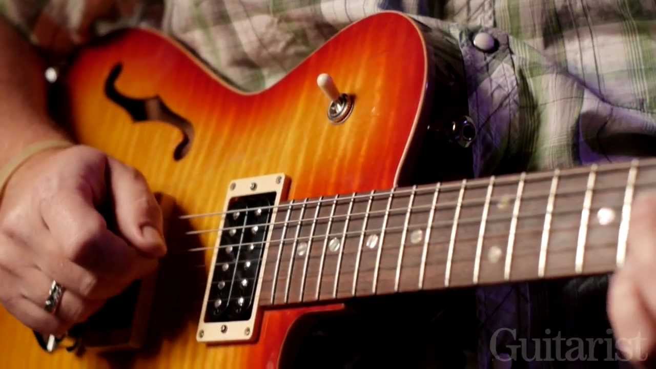 PRS JA-15 & Knaggs Chena Tier 3 video demo Guitarist magazine