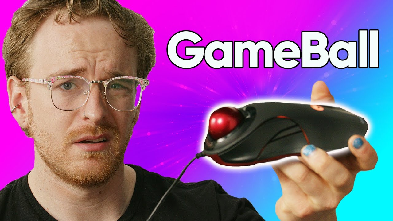 This ball is meant for GAMING - GameBall Gaming Trackball Mouse