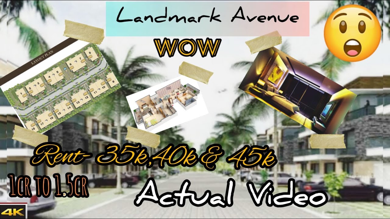 Landmark Avenue | Sushantlok phase 1 C block | sector 43 | Gurgaon | Near Paras Hospital | Luxury f
