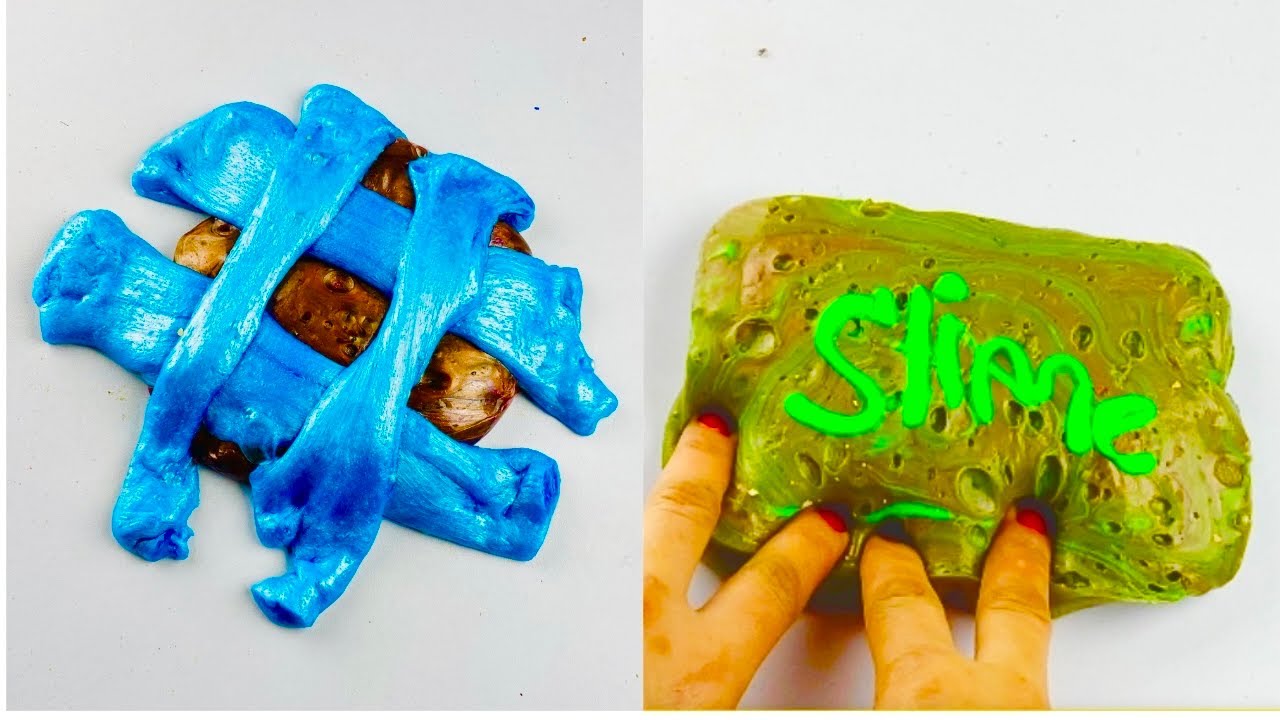 Satisfying Slime ASMR | Relaxing No Talking | Slime PK 126