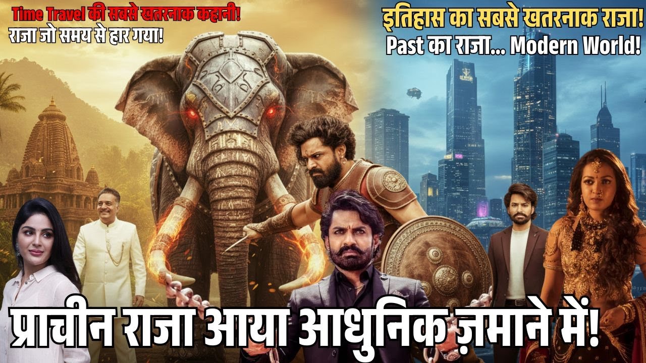 Bimbisara (2022)Movie Explained in Hindi | Past का राजा Modern World | Time ने खेल खेला King vs Time