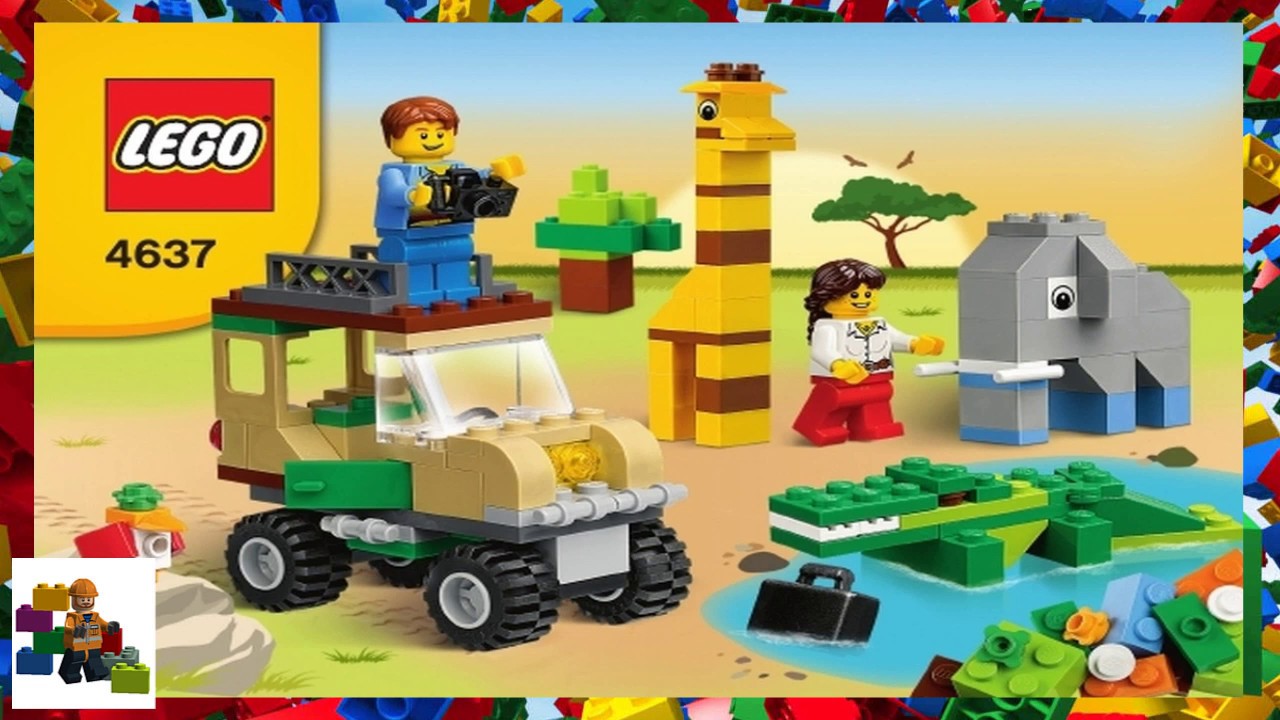 LEGO instructions - Bricks and More - 4637 - Safari Building Set