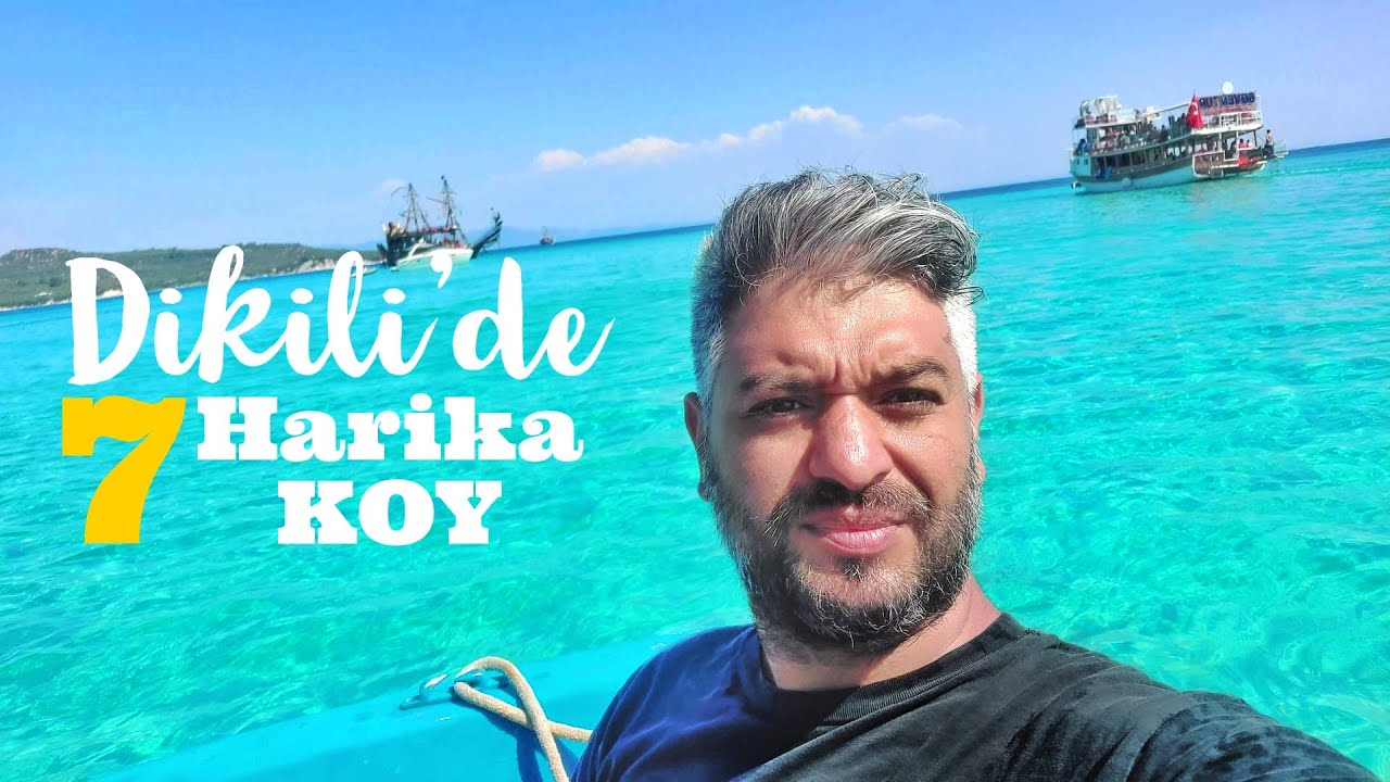 DİKİLİ BADEMLİ'DE 7 HARİKA KOY / Teknemiz maviliklere doğru yol alırken adalar da görünmeye başladı.