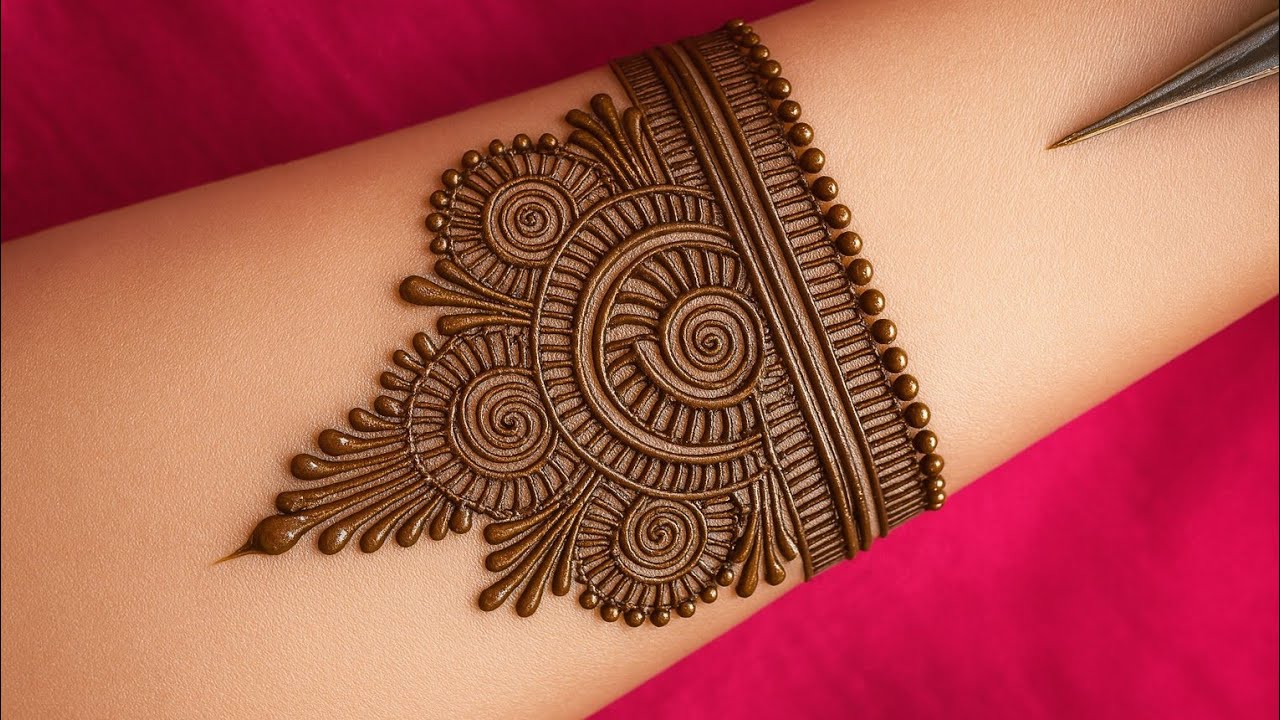 mehndi design | cone designs | mehndi designs | mehandi design simple | front hand mehndi design 