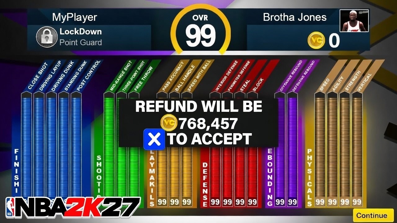 СИСТЕМА ВОЗВРАТА БИЛДОВ В NBA 2K27 😍