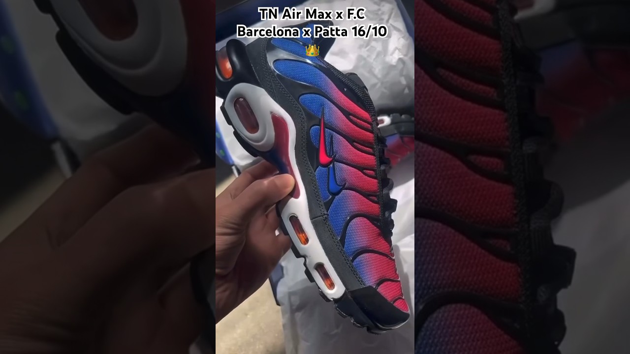 TN Air Max Plus x F.C Barcelona x Patta #airmaxplus #nikeairmax #airmax #fcbarcelona #patta