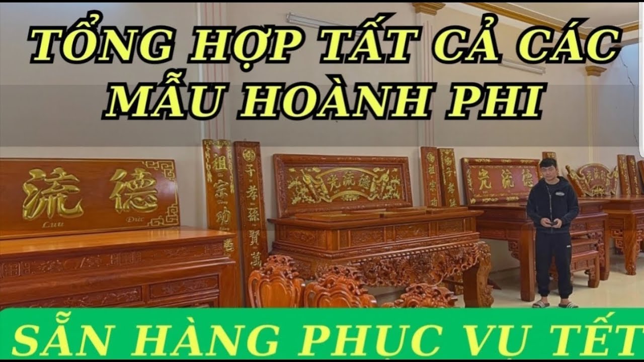 Tất Cả Các Mẫu Hoành Phi Câu Đối Gỗ Đẹp Nhất Hiện Nay - Hoành Phi Câu Đối Thờ Gia Tiên