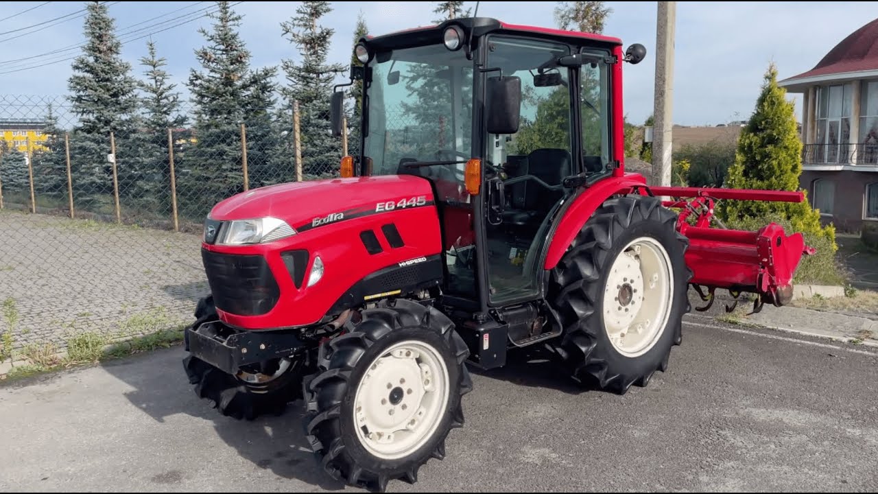 Yanmar EG-445: огляд на міні трактор від Totus Traktor