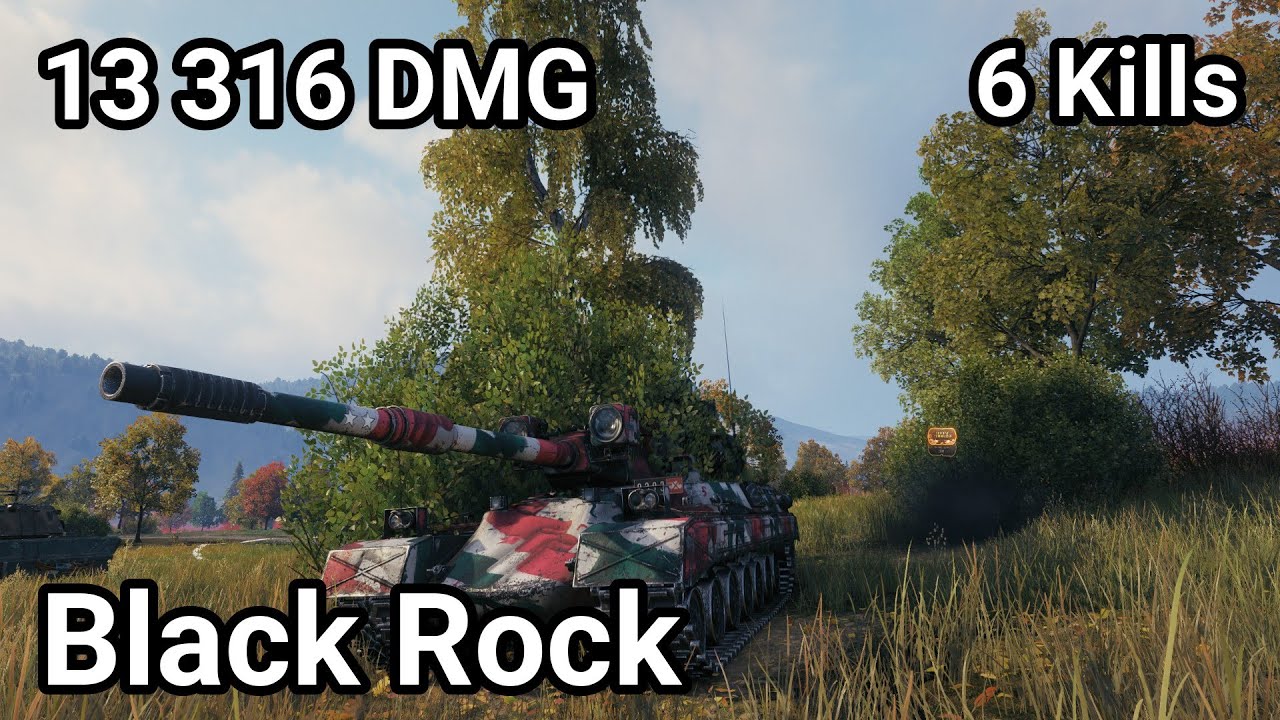 Black Rock - 13 316 damage / 6 kill / 3 460 blocked / 277 assist