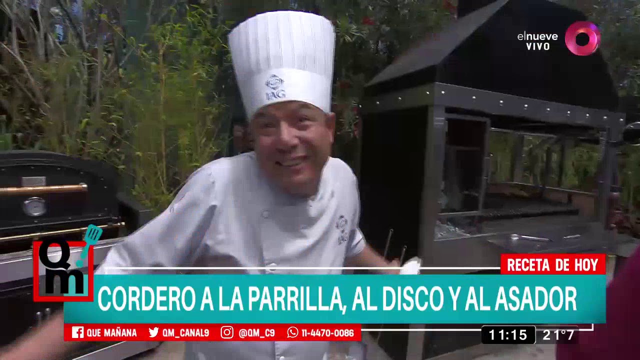 Receta de hoy: Cordero al disco y vacío a la parrilla
