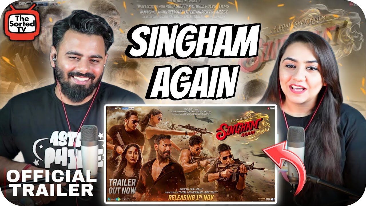 Singham Again | Official Trailer | In Cinemas 1st Nov | The Sorted Reviews