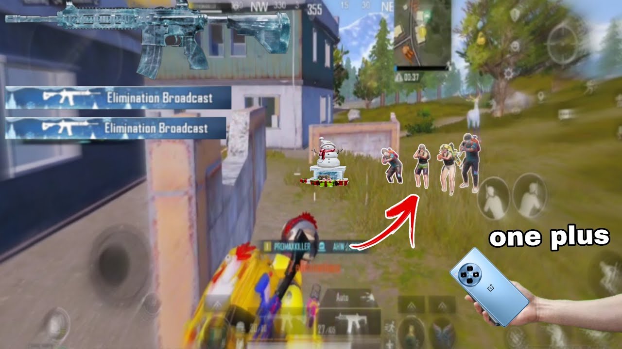 ONE PLUS 9 PUBG TEST ULTRA EXTREME SOLO Vs Squad LiVik Game Play 90FPS 🔥👑