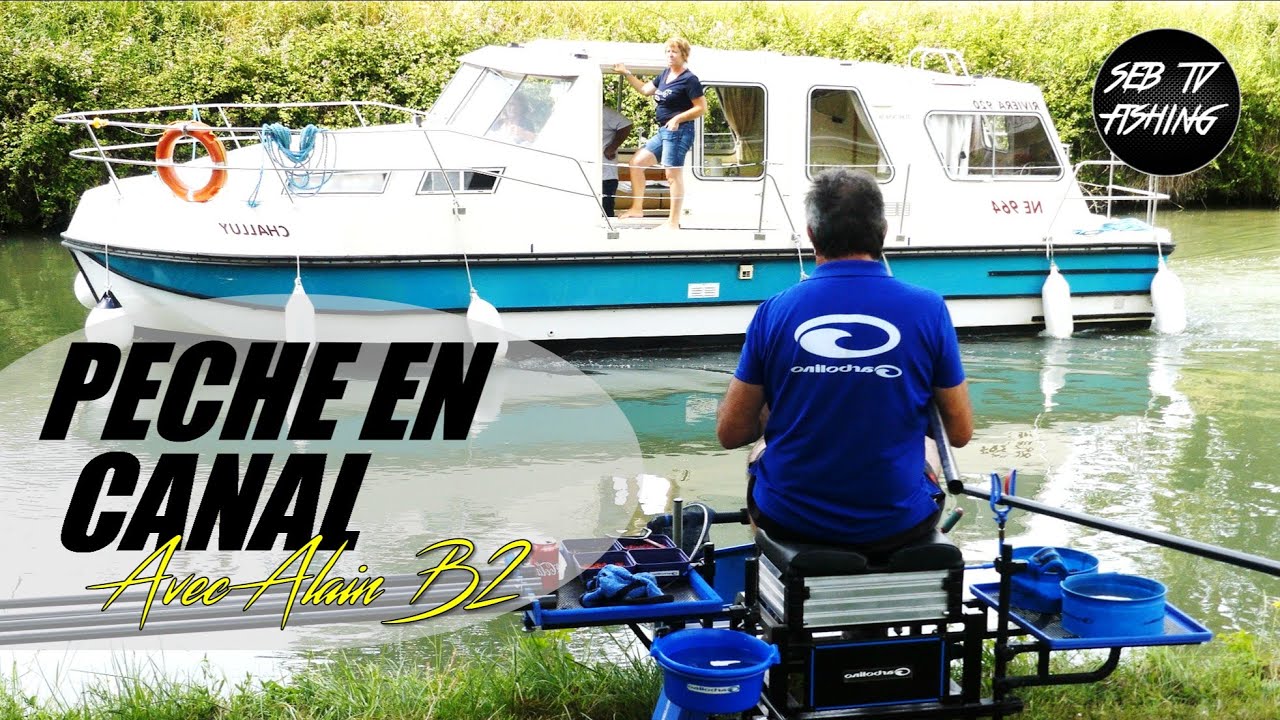 Stratégie de pêche en CANAL avec Alain B2