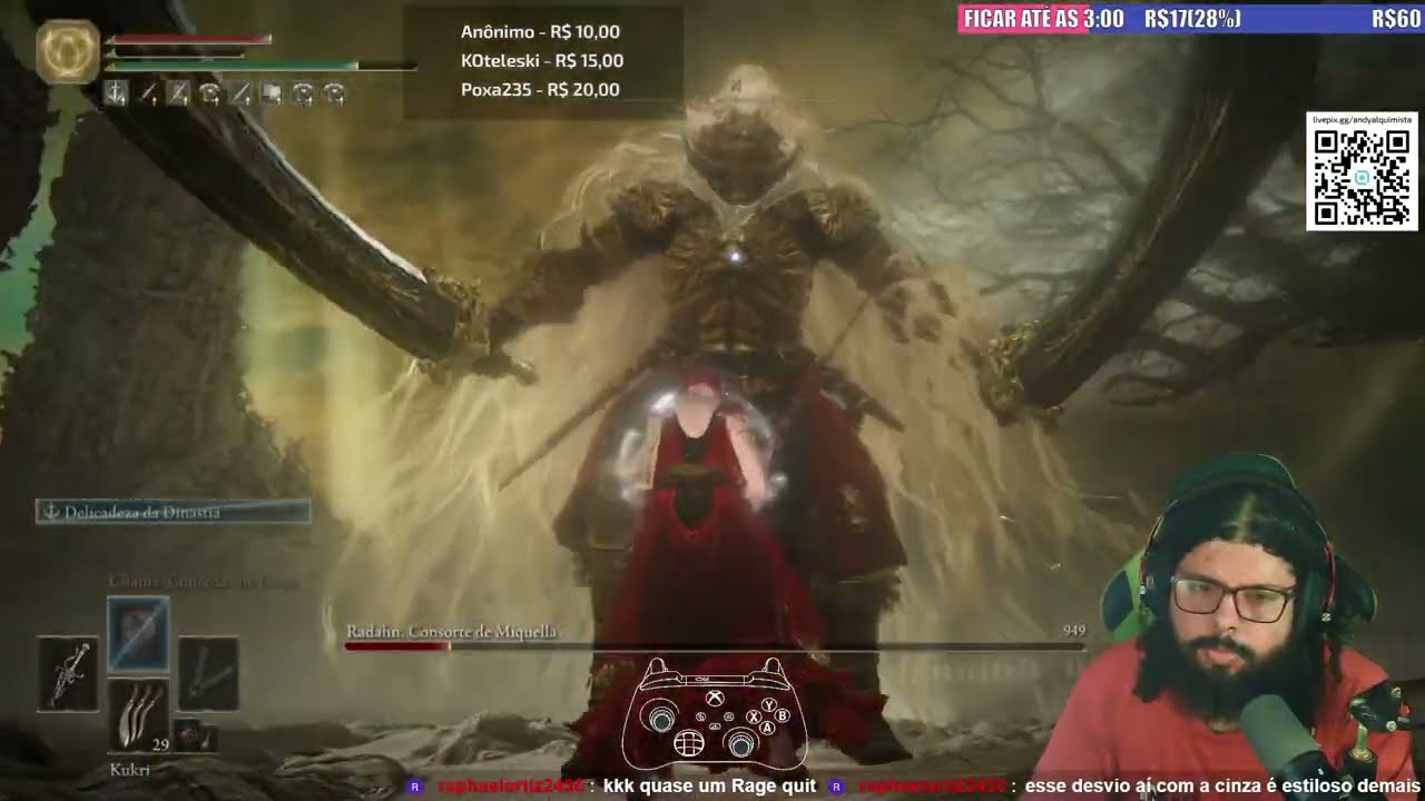 CONSORT RADAHN VS BLOODY HELICE NO HIT BOSSFIGHT