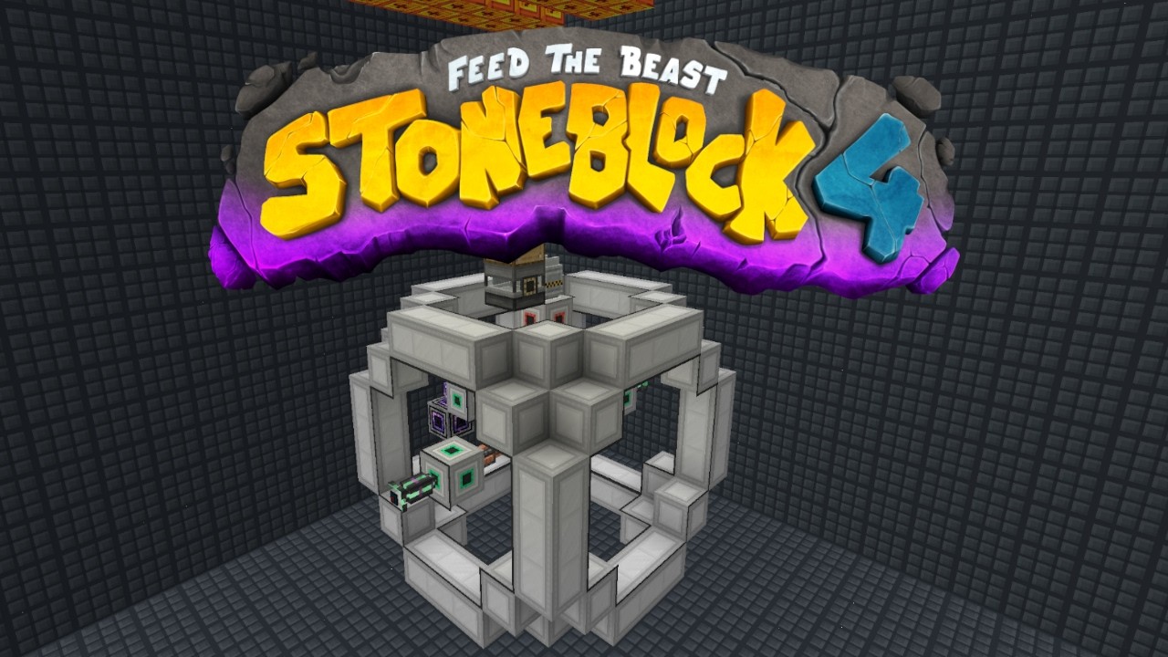 Черная дыра и автоматизация мощности | Stoneblock 4, эпизод 36