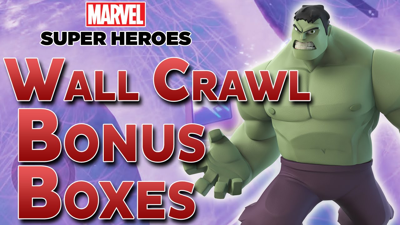 Disney Infinity 2.0 Все бонусные коробки для ползания по стенам в игровом наборе Мстителей