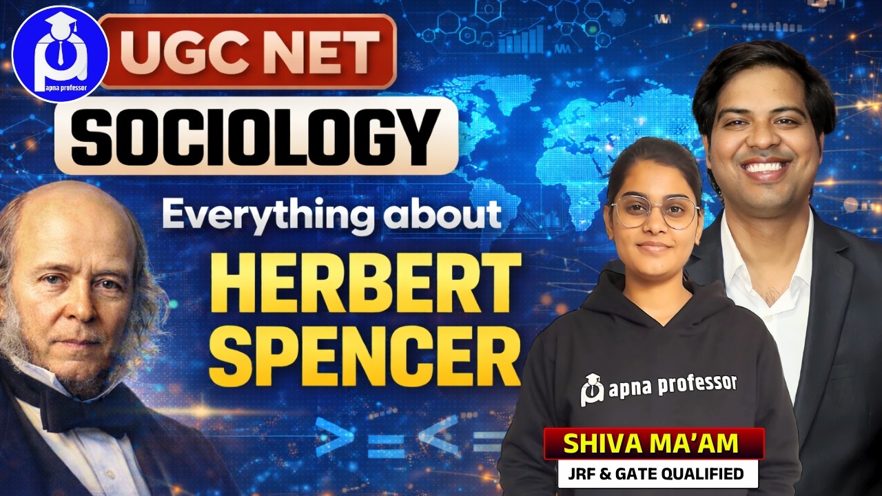 UGC NET Sociology | Everything about herbert spencer || @DrLokeshBali