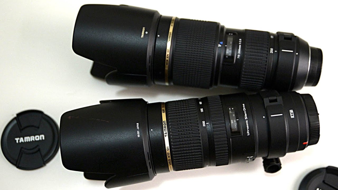 Tamron 70-200mm f2.8 Di VC USD - Hands on (vs non VC)