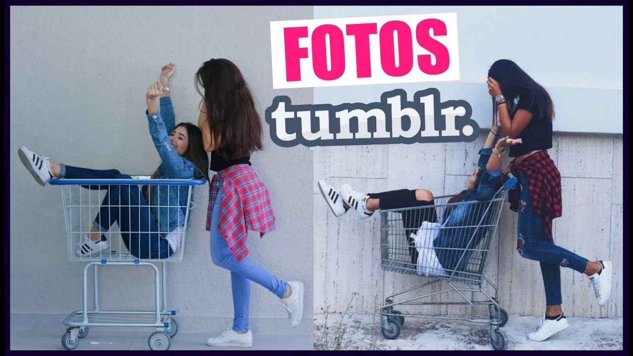 Imitando Fotos Tumblr com AMIGAS!