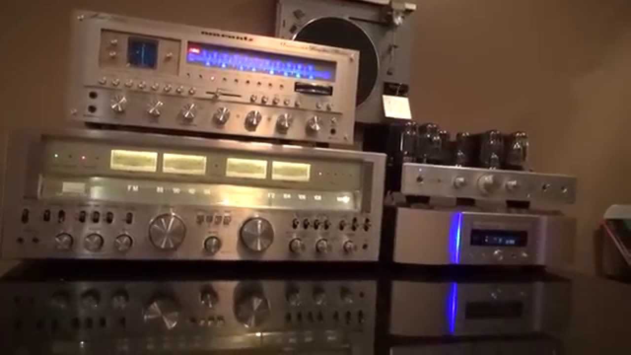 Sansui G-33000 and Marantz 2600