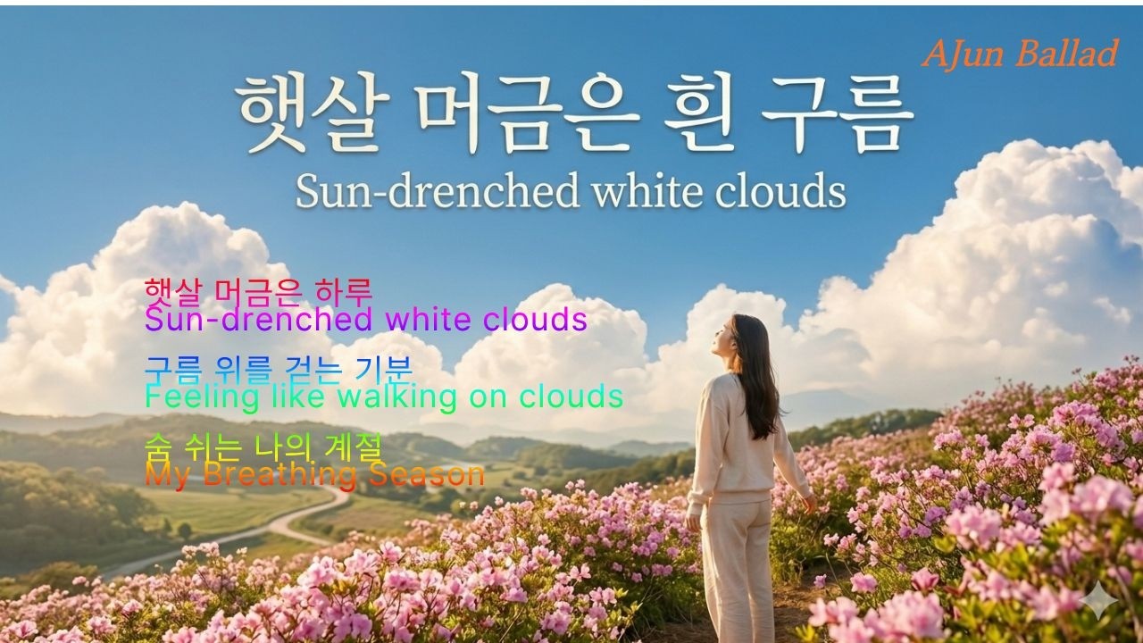 💝2026년 발라드 명곡 모음💝햇살 머금은 흰 구름 Sun-drenched white clouds