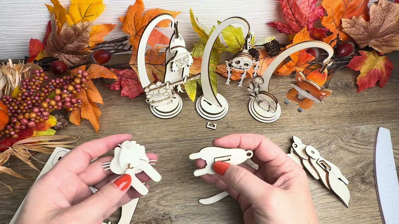 Wiggle Assembly Tutorial - Autumn & Halloween
