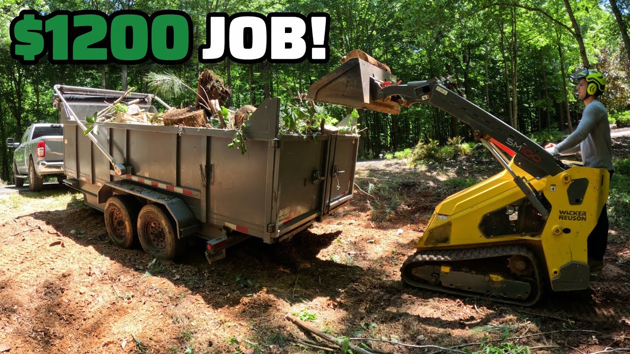 Having Equipment Definitely Helps Me Find More Jobs! - Day In The Life With A Small Business Owner