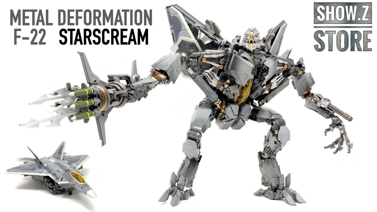 Metal Deformation F22 KO MPM Starscream Review